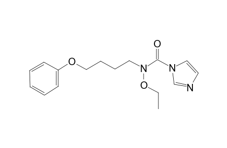 1H-Imidazole-1-carboxamide, N-ethoxy-N-(4-phenoxybutyl)-