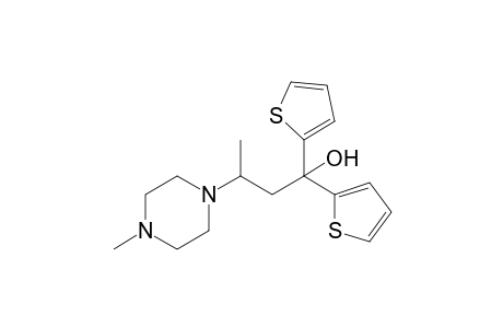 alpha,alpha-bis(2-thienyl)-gamma, 4-dimethyl-1-piperazinepropanol