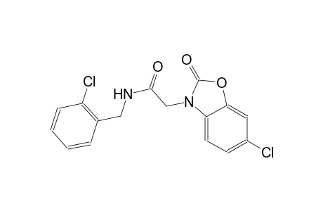 3-benzoxazoleacetamide, 6-chloro-N-[(2-chlorophenyl)methyl]-2,3-dihydro-2-oxo-