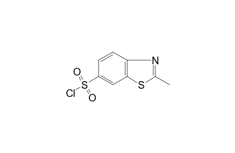 1,3-Benzothiazole-6-sulfonoyl chloride, 2-methyl-