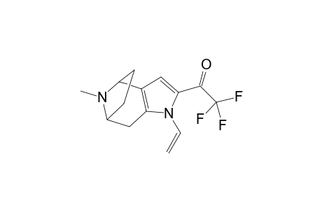 1-vinyl-2-trifluroacetyl-4,5,6,7-tetrahydro-5-methyl-4,6-ethanopyrrolo[3,2-c]pyridine