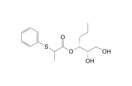 (1R)-1-[1(S)-1,2-Dihydroxyethyl]butyl 2-(Phenylsulfonyl)propionate