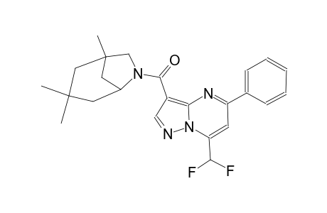 7-(difluoromethyl)-5-phenyl-3-[(1,3,3-trimethyl-6-azabicyclo[3.2.1]oct-6-yl)carbonyl]pyrazolo[1,5-a]pyrimidine