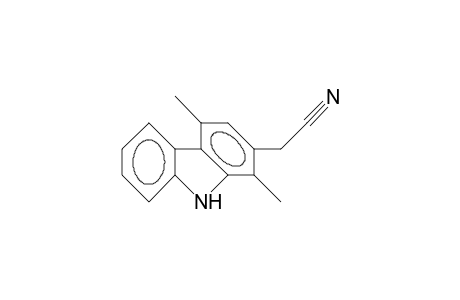 2-Cyanomethyl-1,4-dimethyl-carbazole