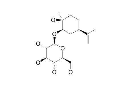 (1S,2S,4R)-PARA-MENTH-8-ENE-1,2-DIOL-2-O-BETA-D-GLUCOPYRANOSIDE