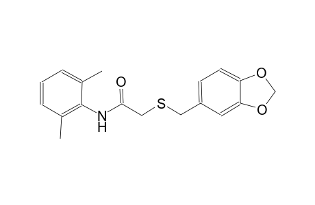 acetamide, 2-[(1,3-benzodioxol-5-ylmethyl)thio]-N-(2,6-dimethylphenyl)-
