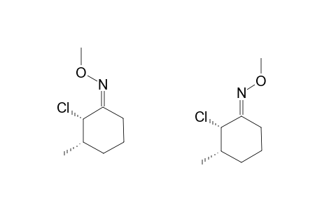 (E,Z)-CIS-2-CHLORO-3-METHYLCYCLOHEXANONE-O-METHYLOXIME
