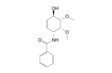 1R-4t-benzamido-5,6-t-dimethoxy-2-cylohexenol