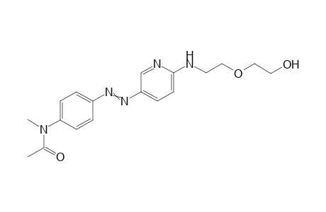 N-(4-{6-[2-(2-Hydroxyethoxy)ethylamino]pyridin-3-ylazo}phenyl)-N-methylacetamide