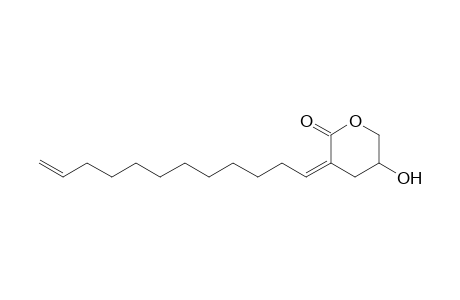 (3Z)-3-dodec-11-enylidene-5-hydroxy-2-oxanone