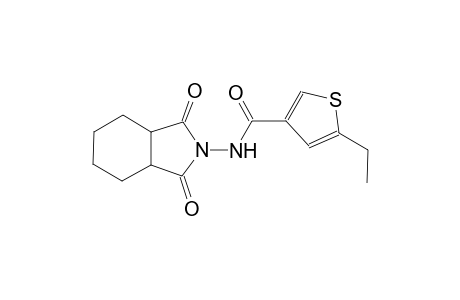 N-(1,3-dioxooctahydro-2H-isoindol-2-yl)-5-ethyl-3-thiophenecarboxamide