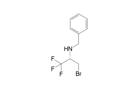 (2S)-3-bromanyl-1,1,1-tris(fluoranyl)-N-(phenylmethyl)propan-2-amine