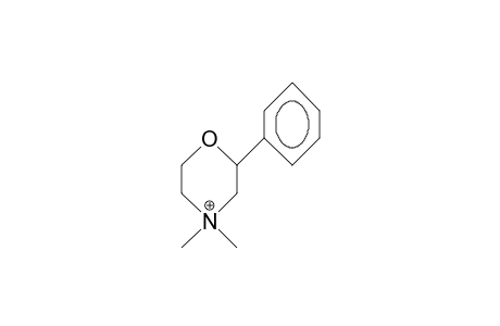 4,4-Dimethyl-2-phenyl-morpholine cation