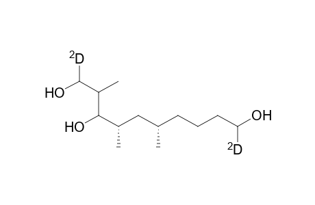 1,3,10-Decane-1,10-D2-triol, 2,4,6-trimethyl-