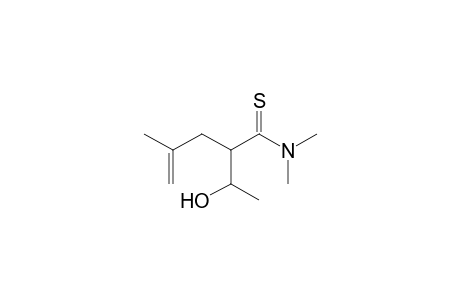anti-N,N-Dimethyl-2-(1-hydroxyethyl)-4-methyl-4-pentenethioamide