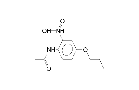 1-acetamido--2-nitro-4-propoxybenzene