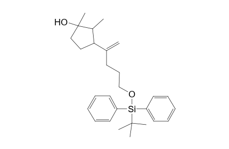 3-{1'-(3"-t-Butyldiphenylsilyloxy)propyl]vinyl}-1,2-dimethylcyclopentanol
