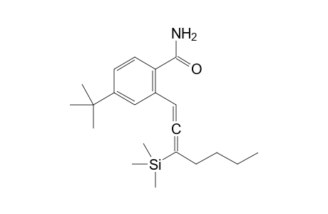 4-(tert-Butyl)-2-[3-(trimethylsilyl)hepta-1,2-dien-1-yl]benzamide