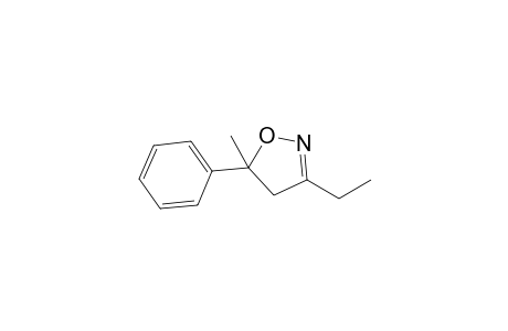 3-Ethyl-5-methyl-5-phenyl-4,5-dihydroisoxazoline