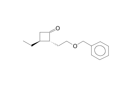 (E)-2-(2-BENZYLOXYETHYL)-3-ETHYLCYCLOBUTANONE