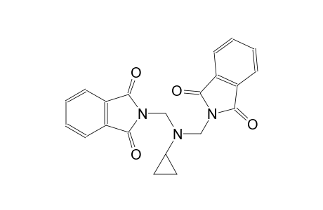 2-({cyclopropyl[(1,3-dioxo-1,3-dihydro-2H-isoindol-2-yl)methyl]amino}methyl)-1H-isoindole-1,3(2H)-dione