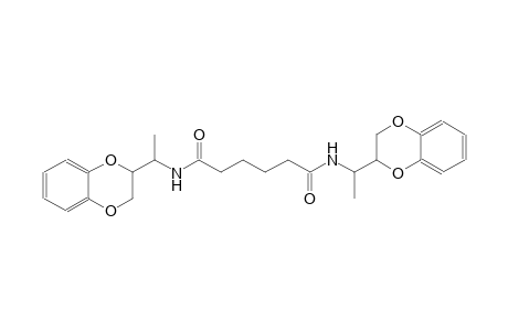 hexanediamide, N~1~,N~6~-bis[1-(2,3-dihydro-1,4-benzodioxin-2-yl)ethyl]-