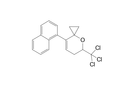 8-(naphthalen-1-yl)-5-(trichloromethyl)-4-oxaspiro[2.5]oct-7-ene