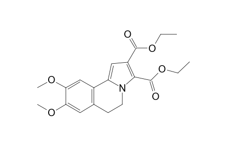 Diethyl 5,6-dihydro-8,9-dimethoxypyrrolo[2,1-a]isoquinoline-2,3-dicarboxylate