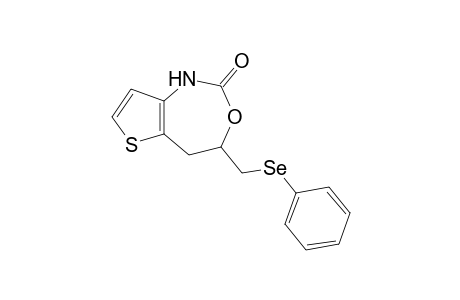 4-(Phenylselanylmethyl)-4,5-dihydro-1H-thieno[3,2-d][1,3]oxazepin-2-one