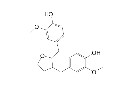 2,3-Bis(4-hydroxy-3-methoxybenzyl)tetrahydrofuran