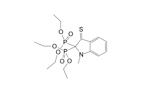 Tetraethyl 1-methyl-3-thioxoindoline-2,2-diyldiphosphonate