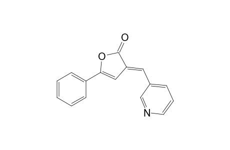 5-Phenyl-3-(3-pyridinylmethylene)-2(3H)-furanone