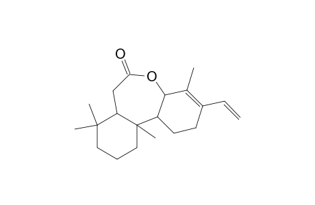 Dibenz[b,d]oxepin-6(1H)-one, 3-ethenyl-2,4a,7,7a,8,9,10,11,11a,11b-decahydro-4,8,8,11a-tetramethyl -