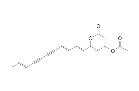 1,3-Diacetoxy-4,6,12-tetradecatriene-8,10-diyne