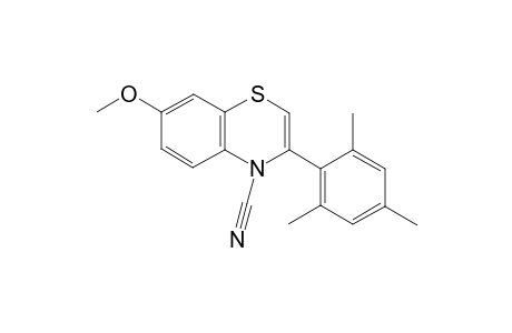 3-Mesityl-7-methoxy-4H-benzo[b][1,4]thiazine-4-carbonitrile