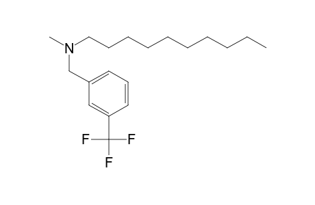 3-Trifluoromethylbenzylamine, N-decyl-N-methyl-