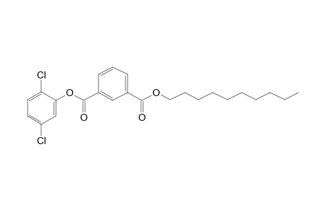 Isophthalic acid, decyl 2,5-dichlorophenyl ester