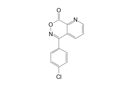 5-(4-Chlorophenyl)-8-pyrido[3,2-d]oxazinone