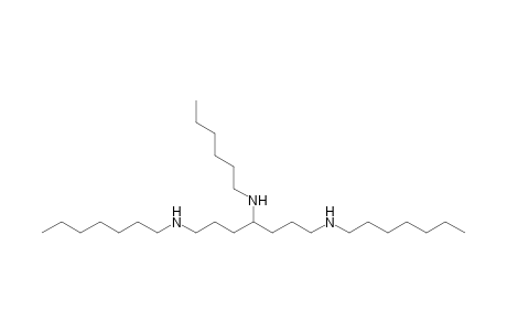 N(4)-Hexyl-N(1),N(7)-diheptylheptane-1,4,7-triamine - trihydrochloride