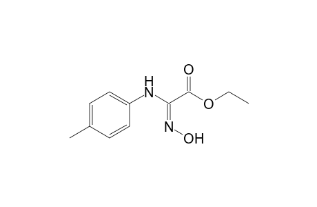 2-(hydroxyamino)-2-(4-methylphenyl)iminoacetic acid ethyl ester