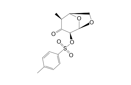 1,6-ANHYDRO-4-DEOXY-4-METHYL-2-O-PARA-TOLYLSULFONYL-BETA-D-LYXOPYRANOS-3-ULOSE