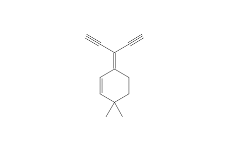 3,3-Dimethyl-6-penta-1,4-diyn-3-ylidene-cyclohexene