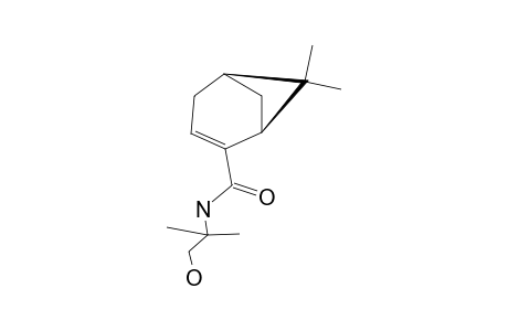 (-)-(1R)-N-(2-HYDROXY-1,1-DIMETHYLETHYL)-6,6-DIMETHYLBICYCLO-[3.1.1]-HEPT-2-ENE-2-CARBOXAMIDE