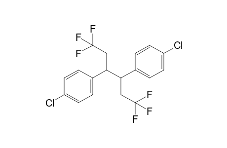 1,4-bis(trifluoromethyl)-2,3-bis(p-chlorophenyl)butane