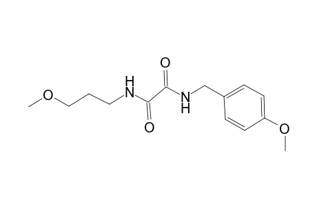 Oxamide, N-(4-methoxybenzyl)-N'-(3-methoxypropyl)-