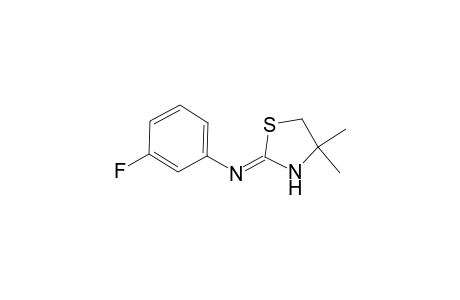 N-[(2Z)-4,4-Dimethyl-1,3-thiazolidin-2-ylidene]-3-fluoroaniline