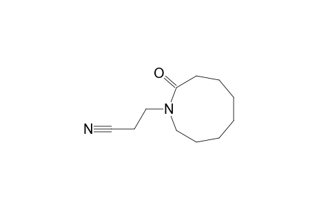 1H-Azonine-1-propanenitrile, octahydro-2-oxo-