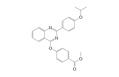 methyl 4-{[2-(4-isopropoxyphenyl)-4-quinazolinyl]oxy}benzoate