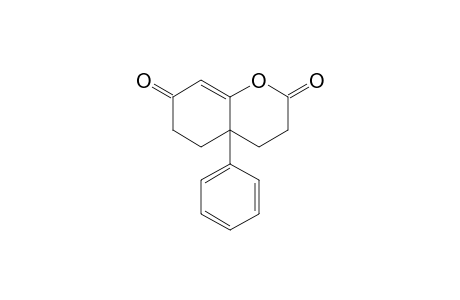 4a-Phenyl-3,4,4a,5,6,7-hexahydrobenzopyran-2,7-dione