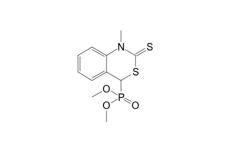 4-Dimethoxyphosphoryl-1-methyl-4H-3,1-benzothiazine-2-thione